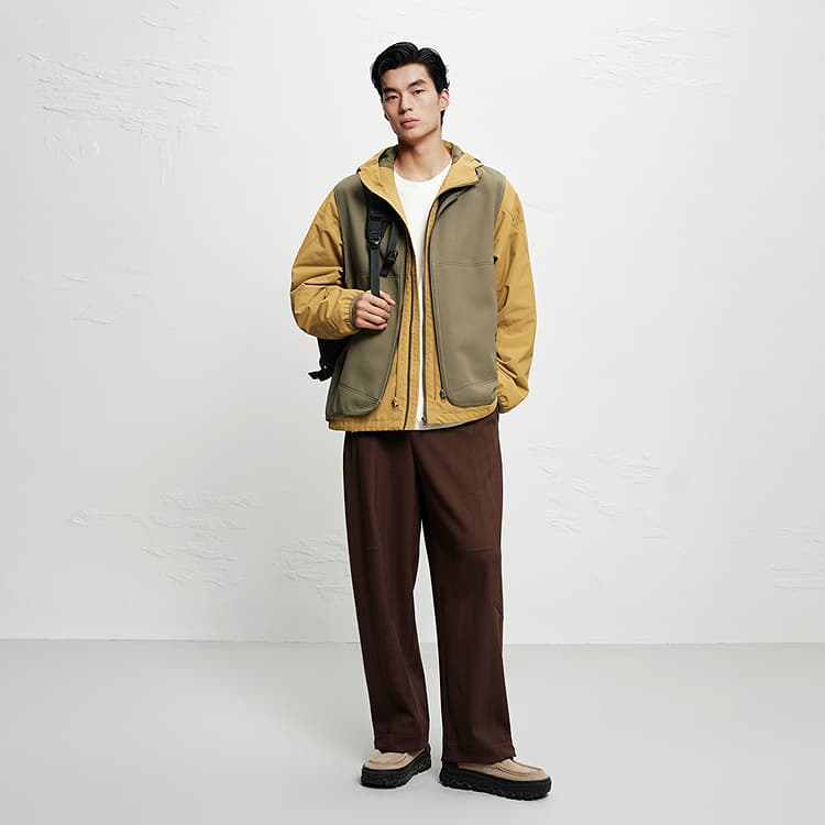 PEACEBIRD MEN Hoodie Jacket