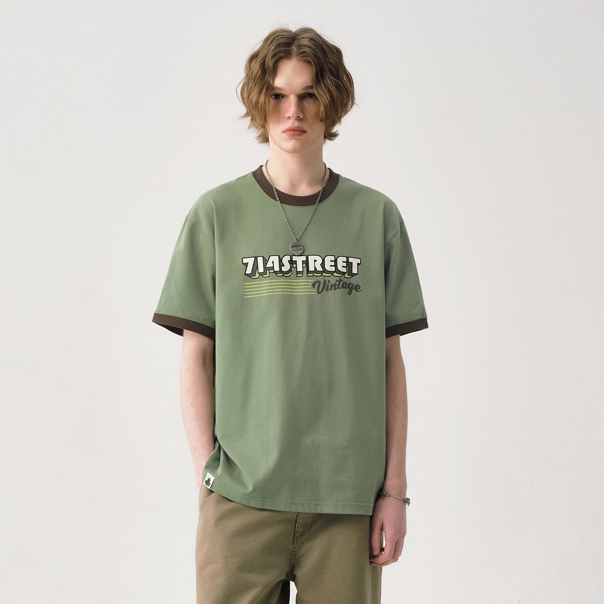 714STREET Logo Print T-Shirt