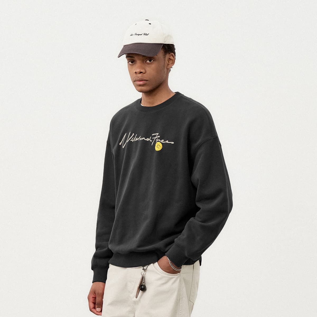 714STREET Vintage Graphic Crewneck Sweatshirt