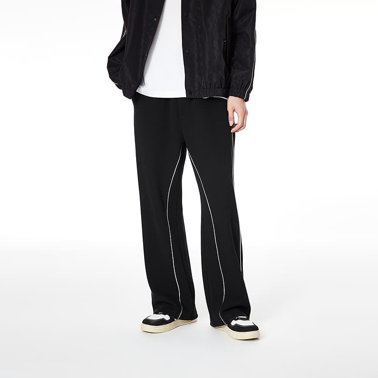PEACEBIRD Wide Leg Sweatpants