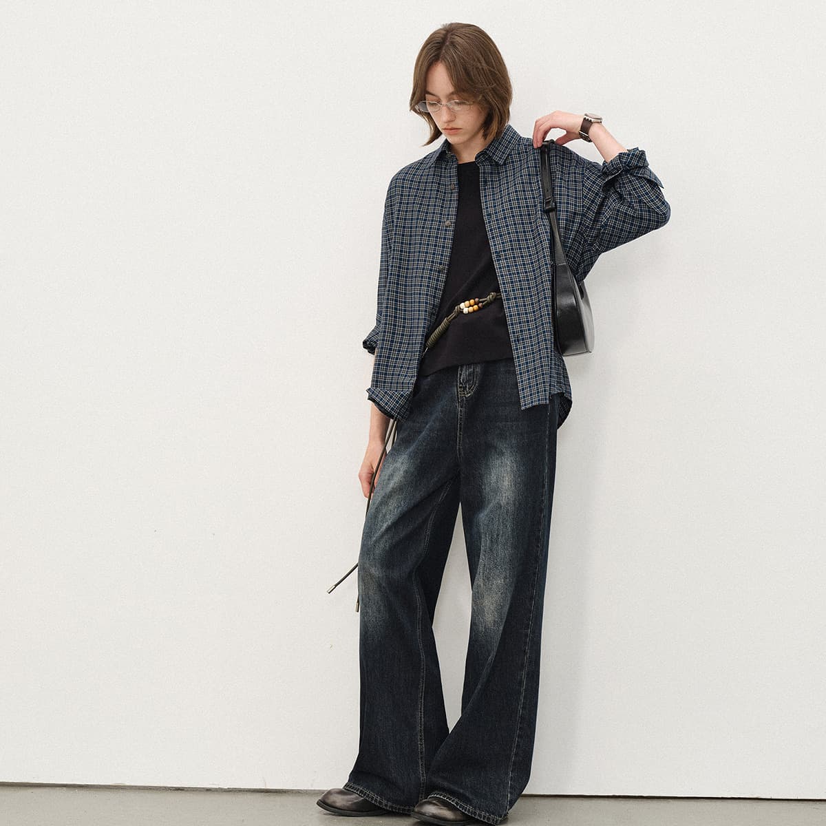 714STREET Plaid Shirt
