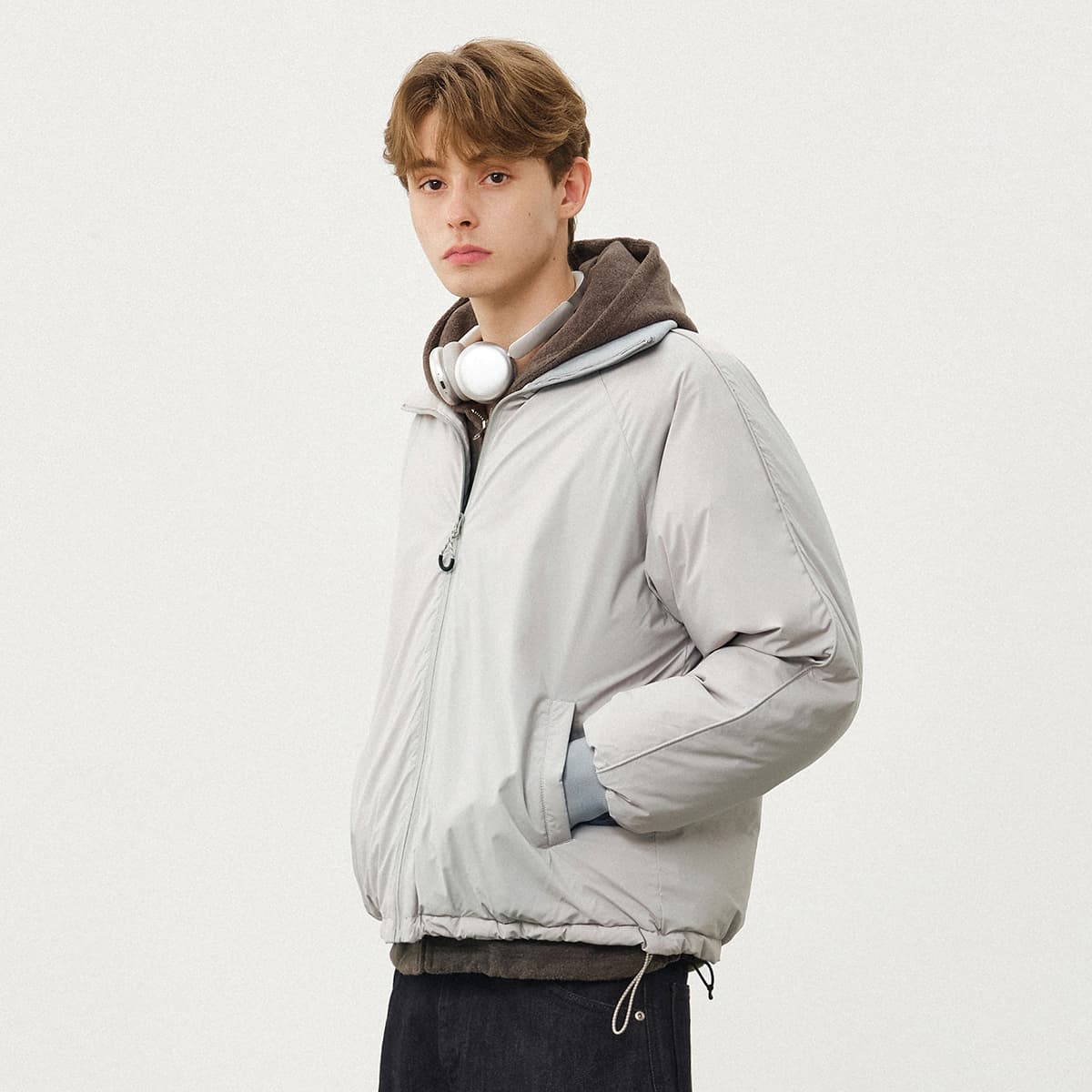 714STREET Urban Commuter Waterproof Down Jacket