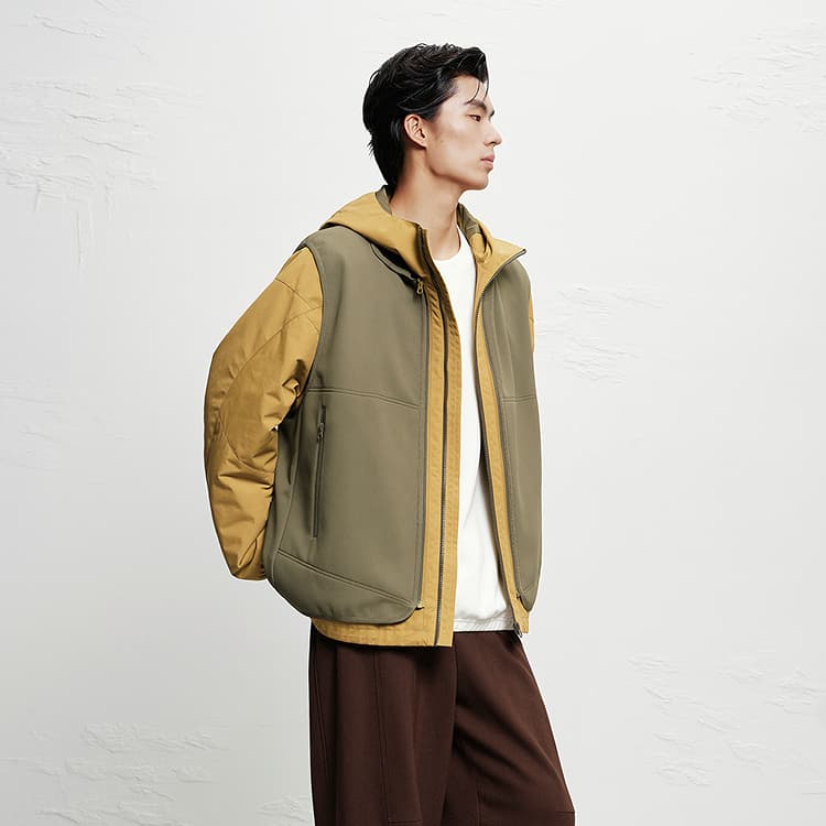 PEACEBIRD MEN Hoodie Jacket