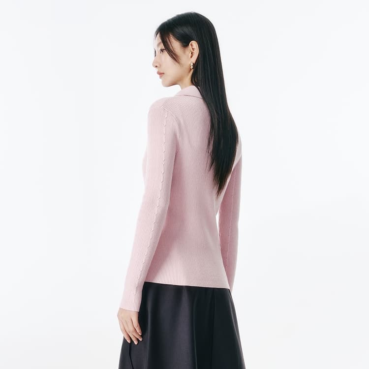 Peacebird Slim Knit Cardigan