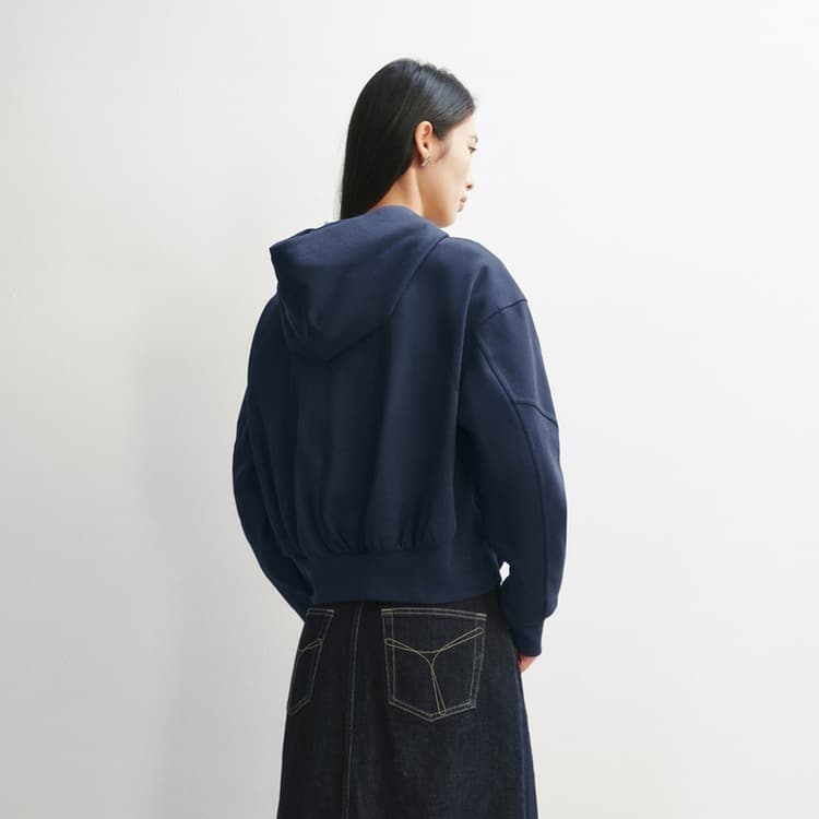 Peacebird Hoodie Embroidered Lettering