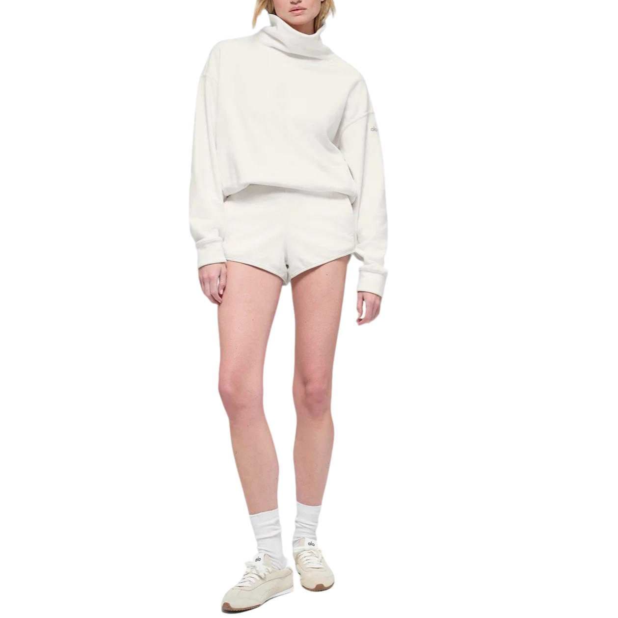 alo yoga Polar Fleece Hazy Pullover