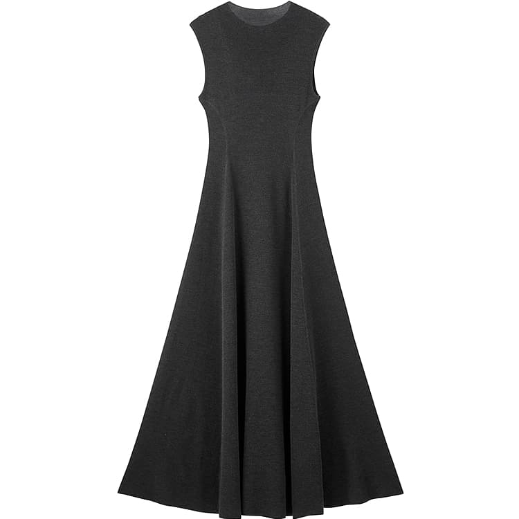 Peacebird Sleeveless Wool Knit Dress