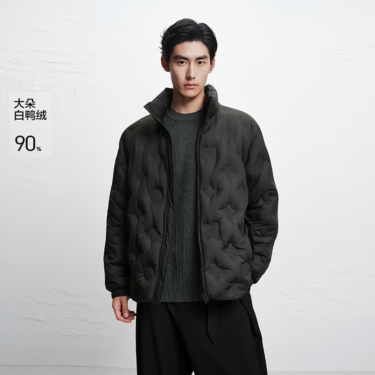 PEACEBIRD Men Padded Jacket
