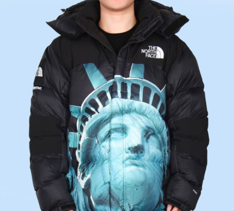 Supreme x The North Face Statue of Liberty Baltoro Black