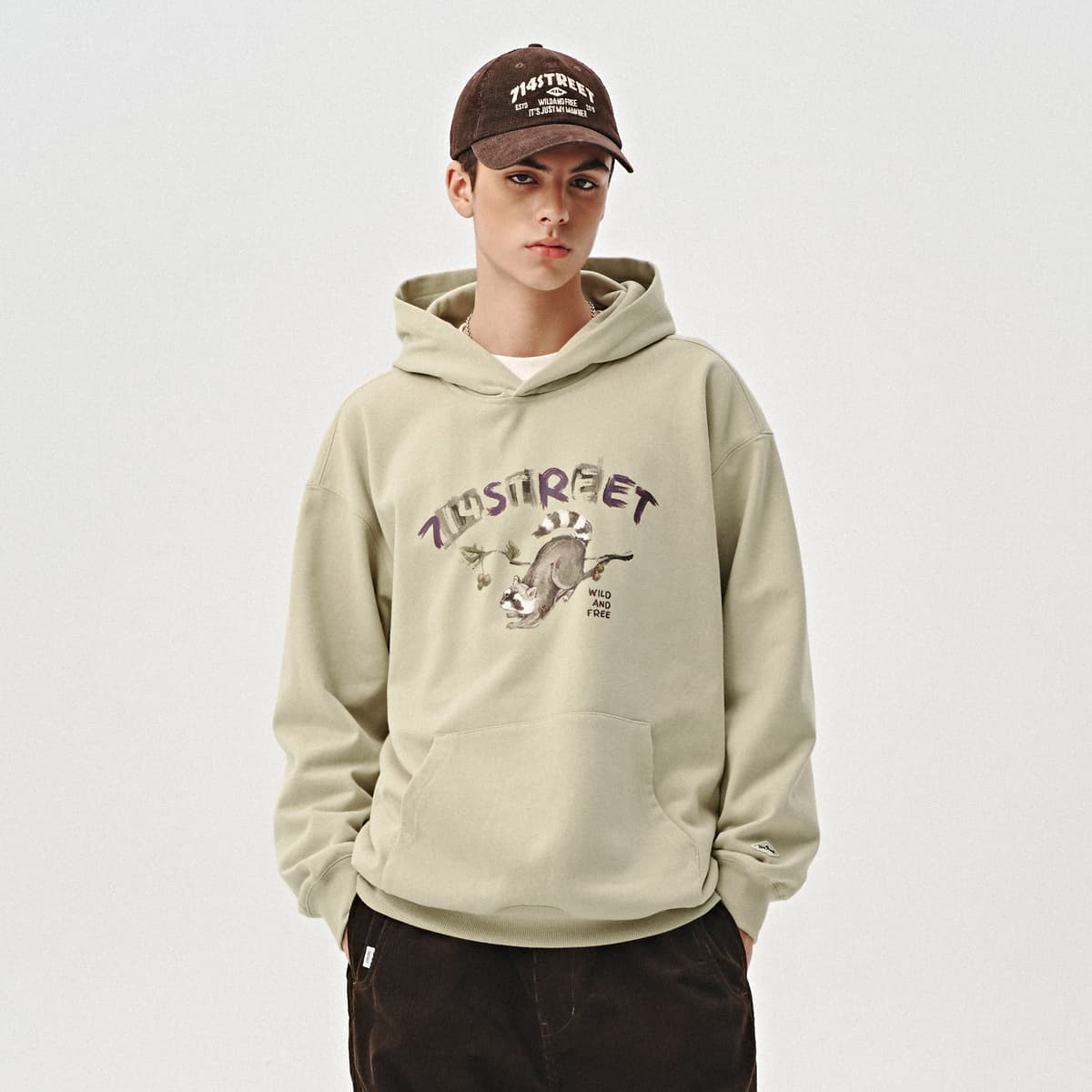 714STREET Retro Outdoor Hoodie