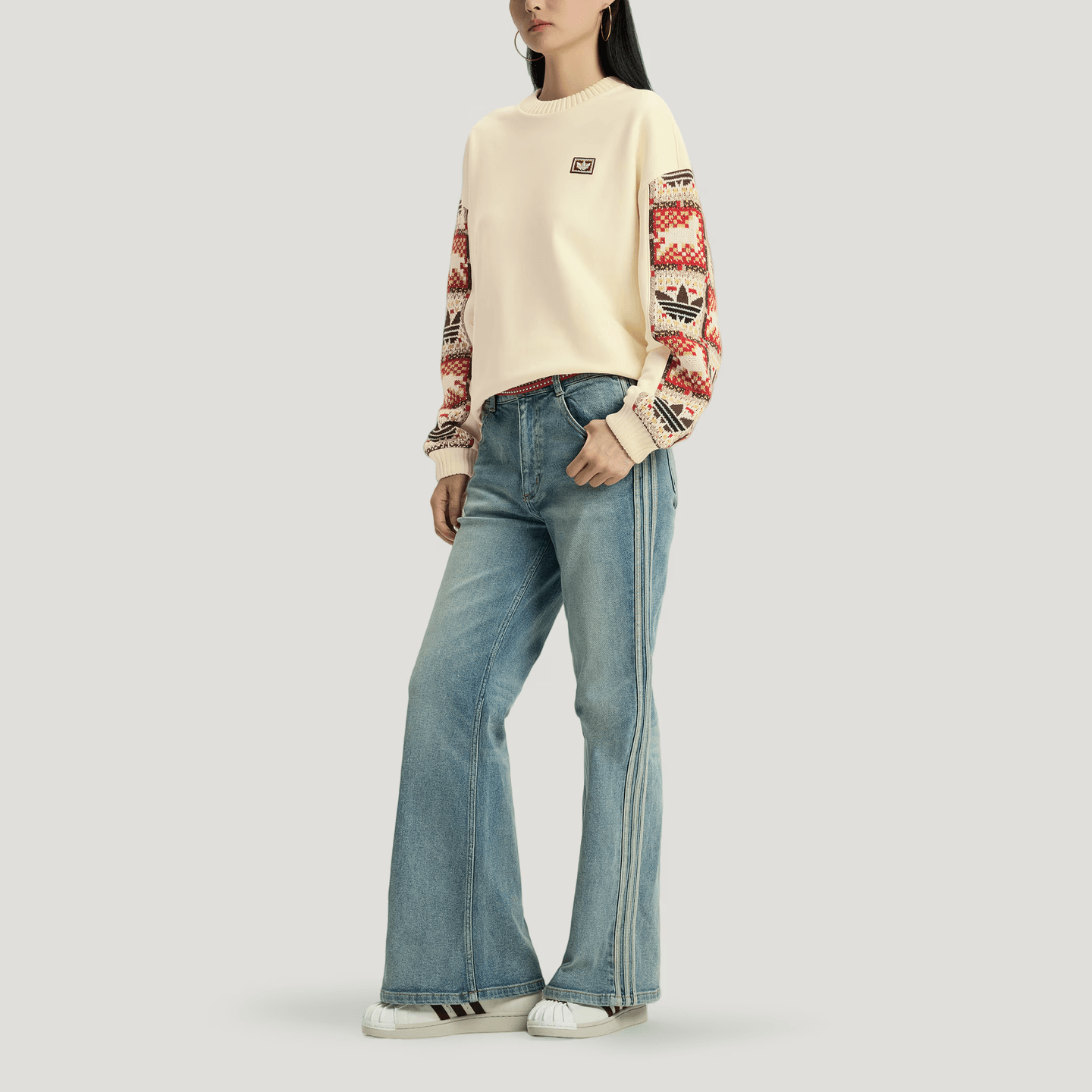 adidas Originals FW25 Crafted Crewneck Sweatshirt