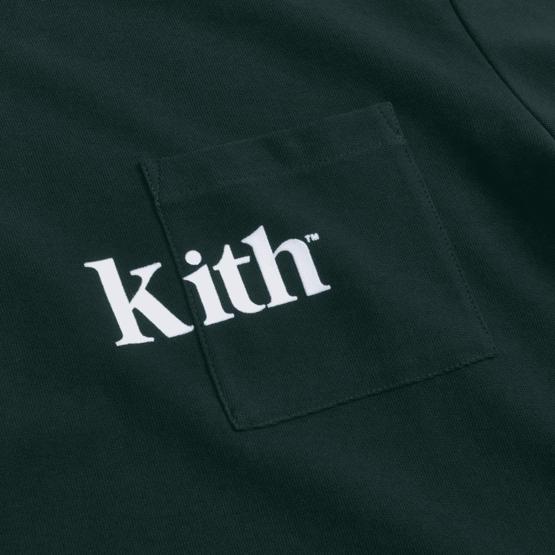 KITH Quinn Tee Forest Green
