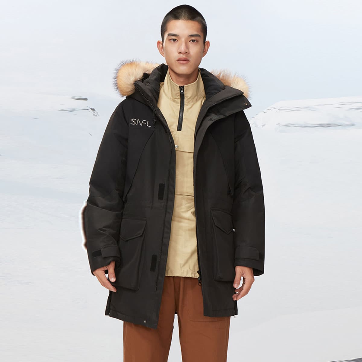 SNOW FLYING Ski Series Down Jacket