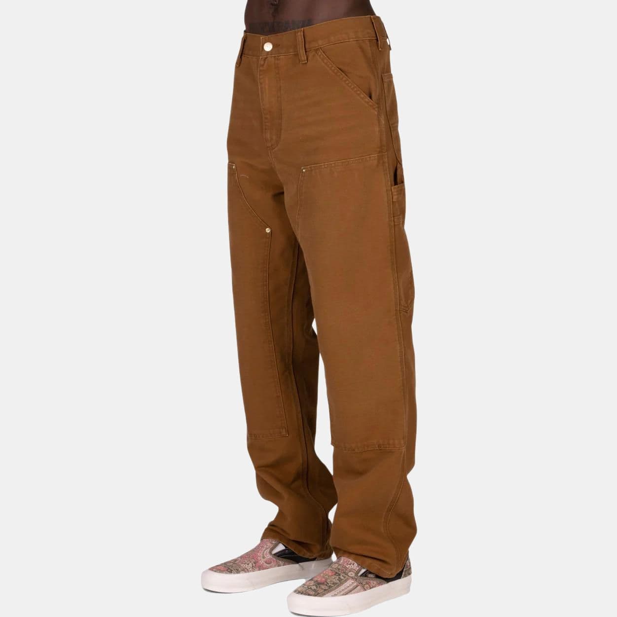 Carhartt WIP Double Knee Pant Brown