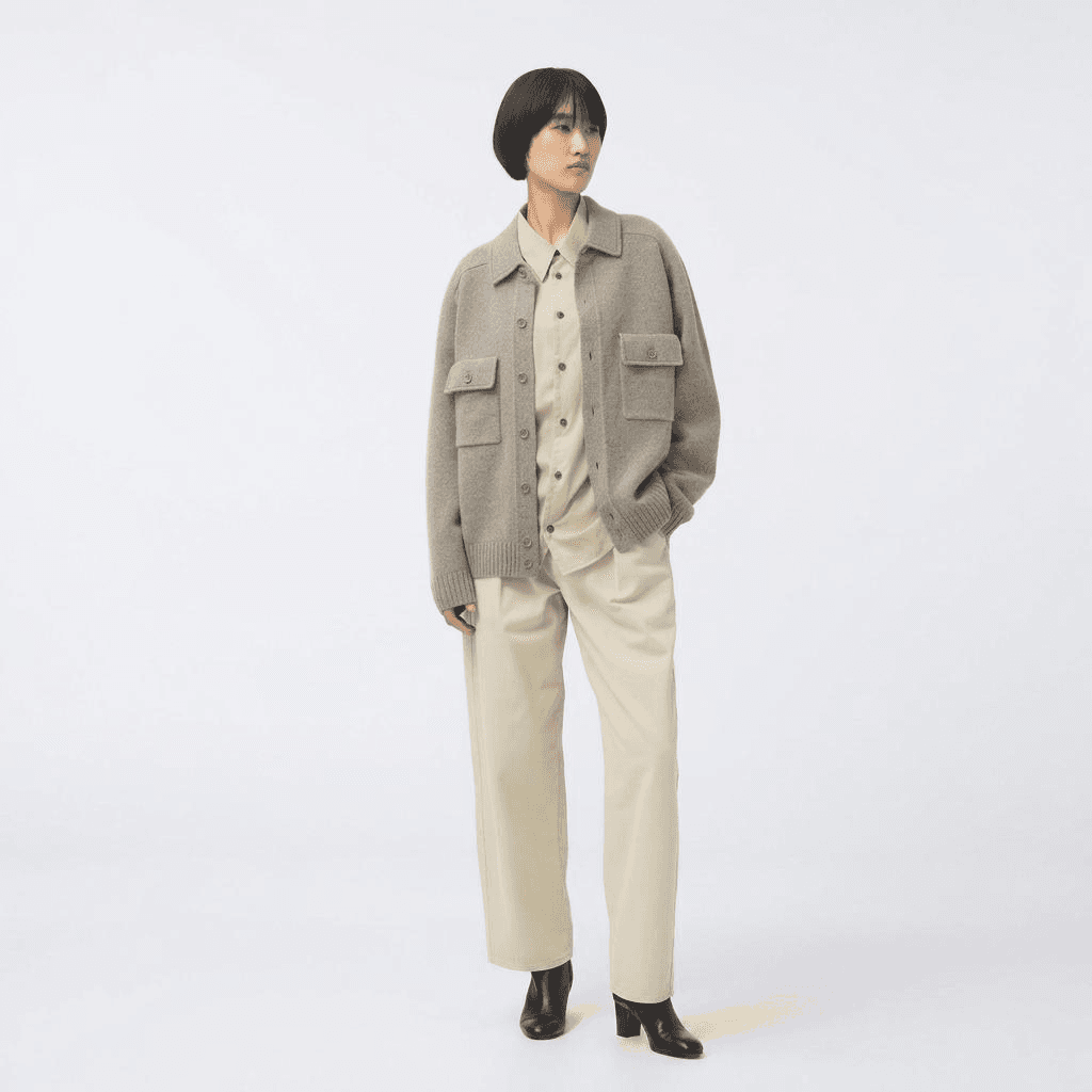 UNIQLO U Series Green Jacket