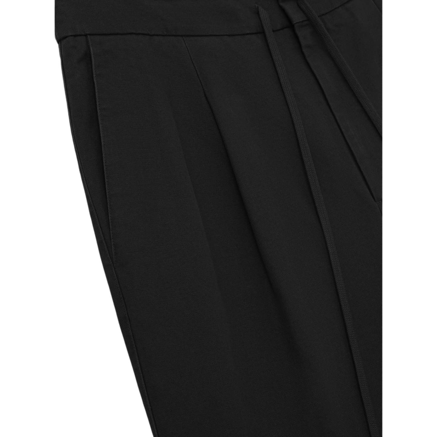 Essentials SS26 PLEAT FRONT PANT VINTAGE BLACK