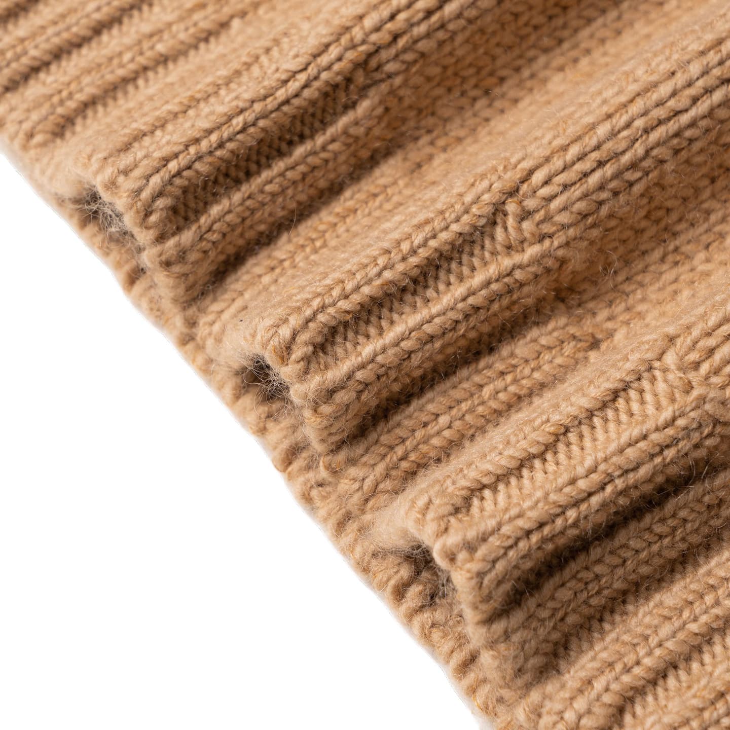 GUCCI FW23 Striped Embroidered Sweater Camel