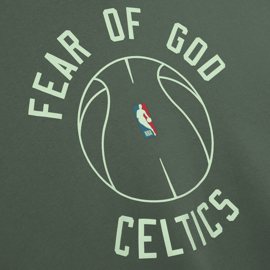 Essentials NBA SS26 Celtics Barkley Hendricks 90s Hoodie