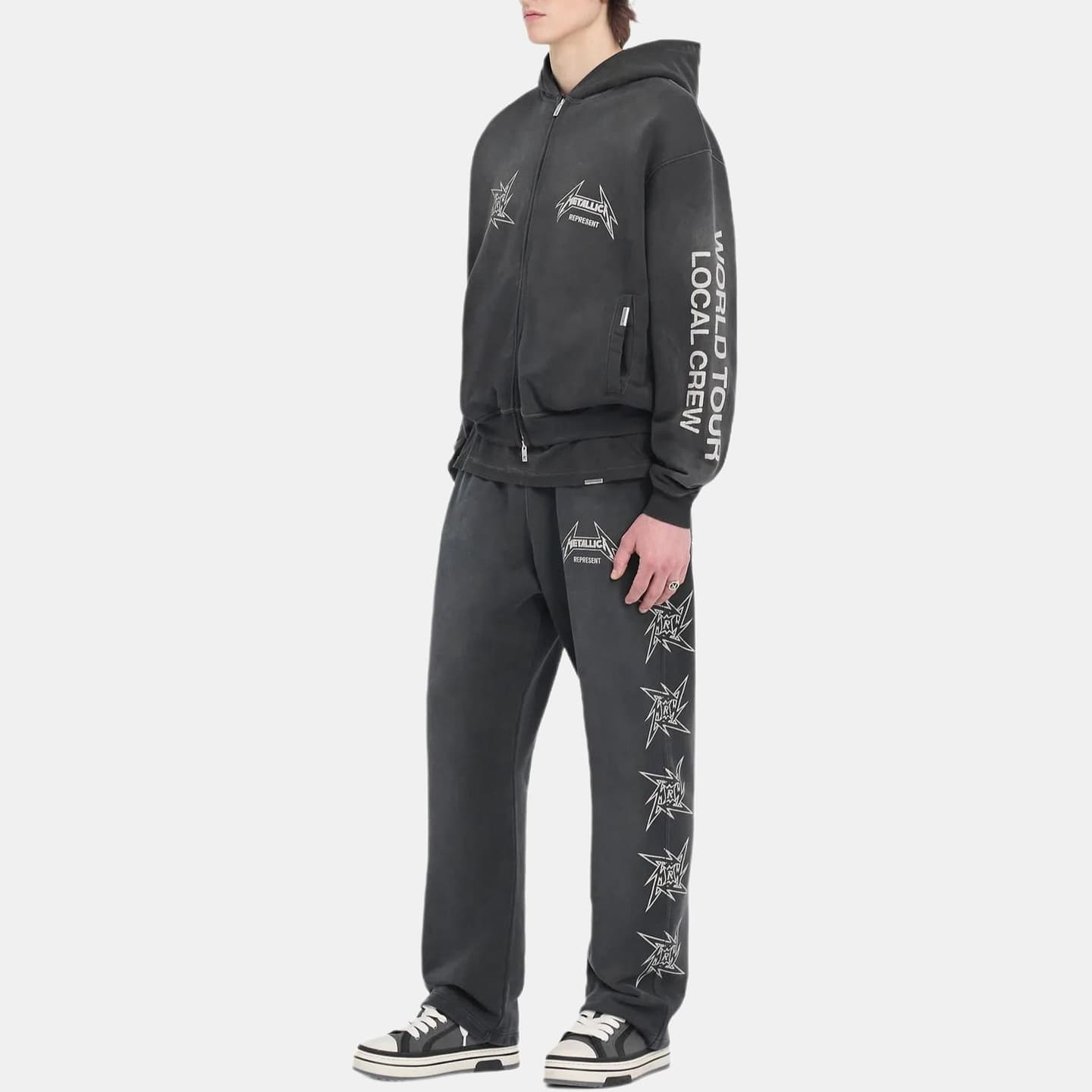 REPRESENT x METALLICA SS24 Hoodie Black