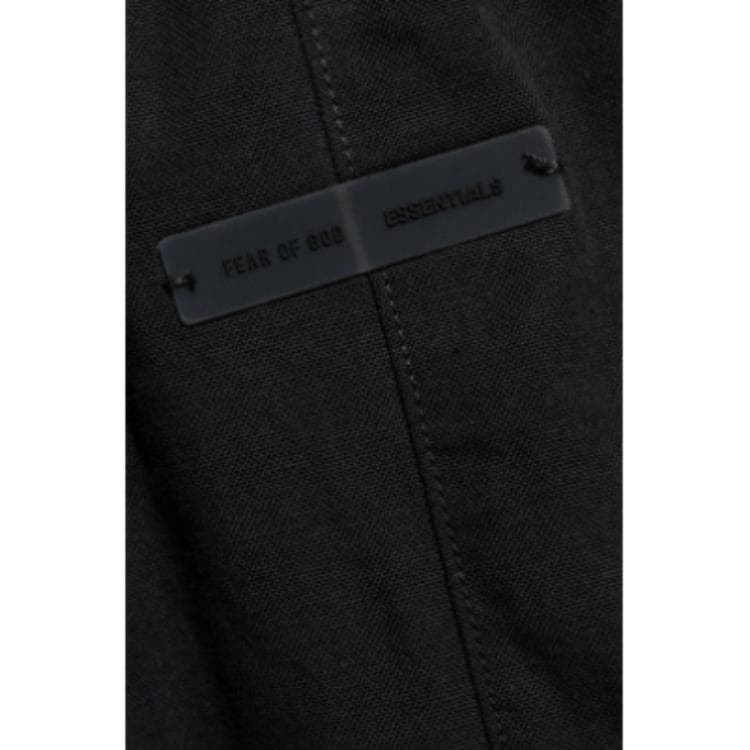 Fear of God Essentials SS25 Oxford Relaxed Trackpant JET BLACK 25 PRING DROP2
