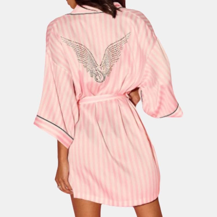 Victoria's Secret Striped Robe