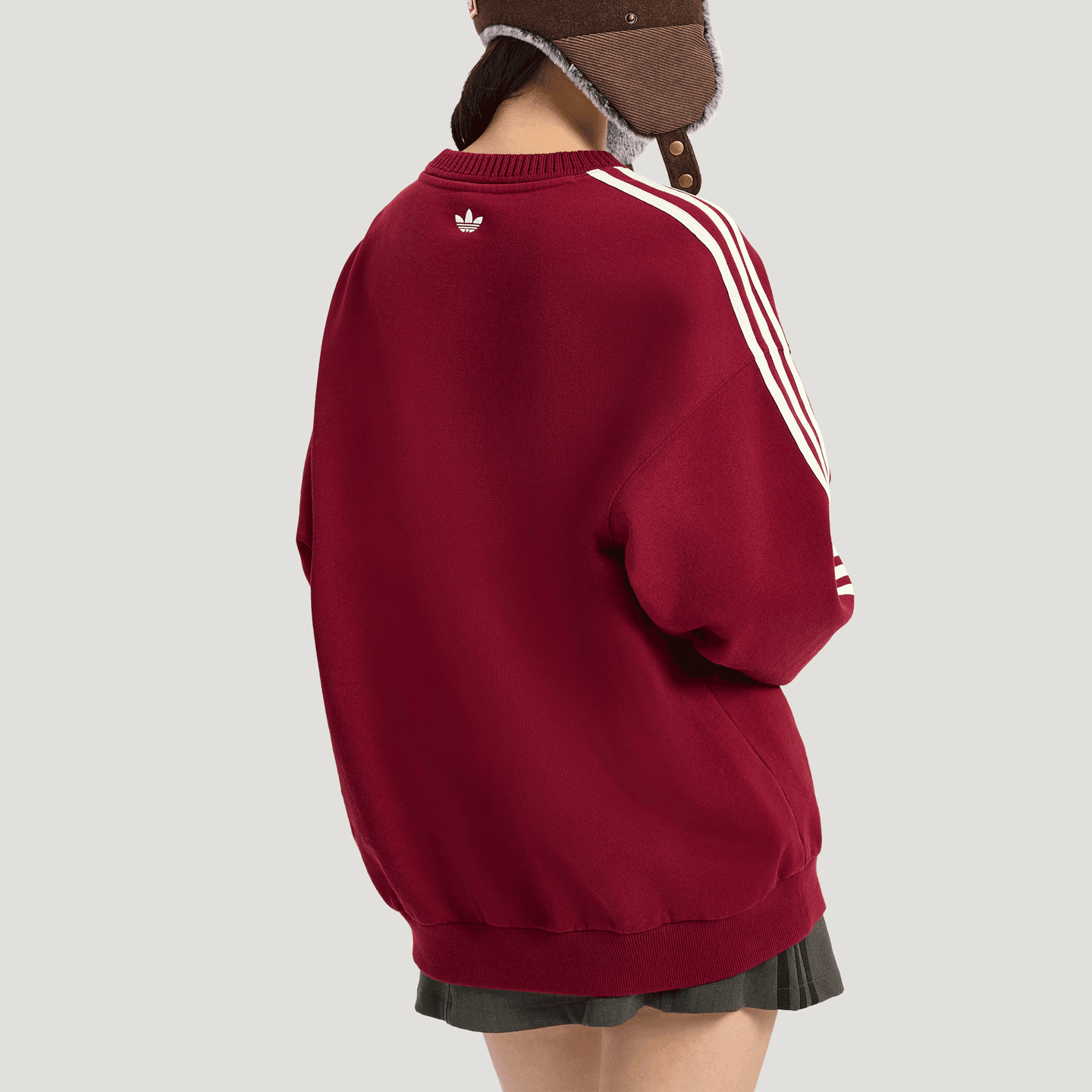 adidas Originals FW25 Crafted Crewneck Jumper