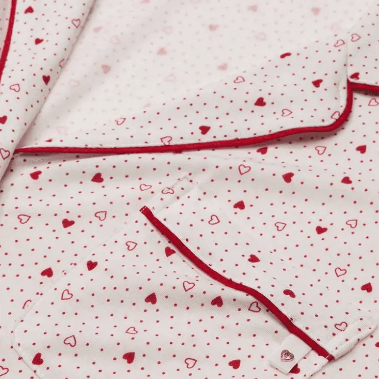 Victoria's Secret THE MIX Heart Print Pajama Set