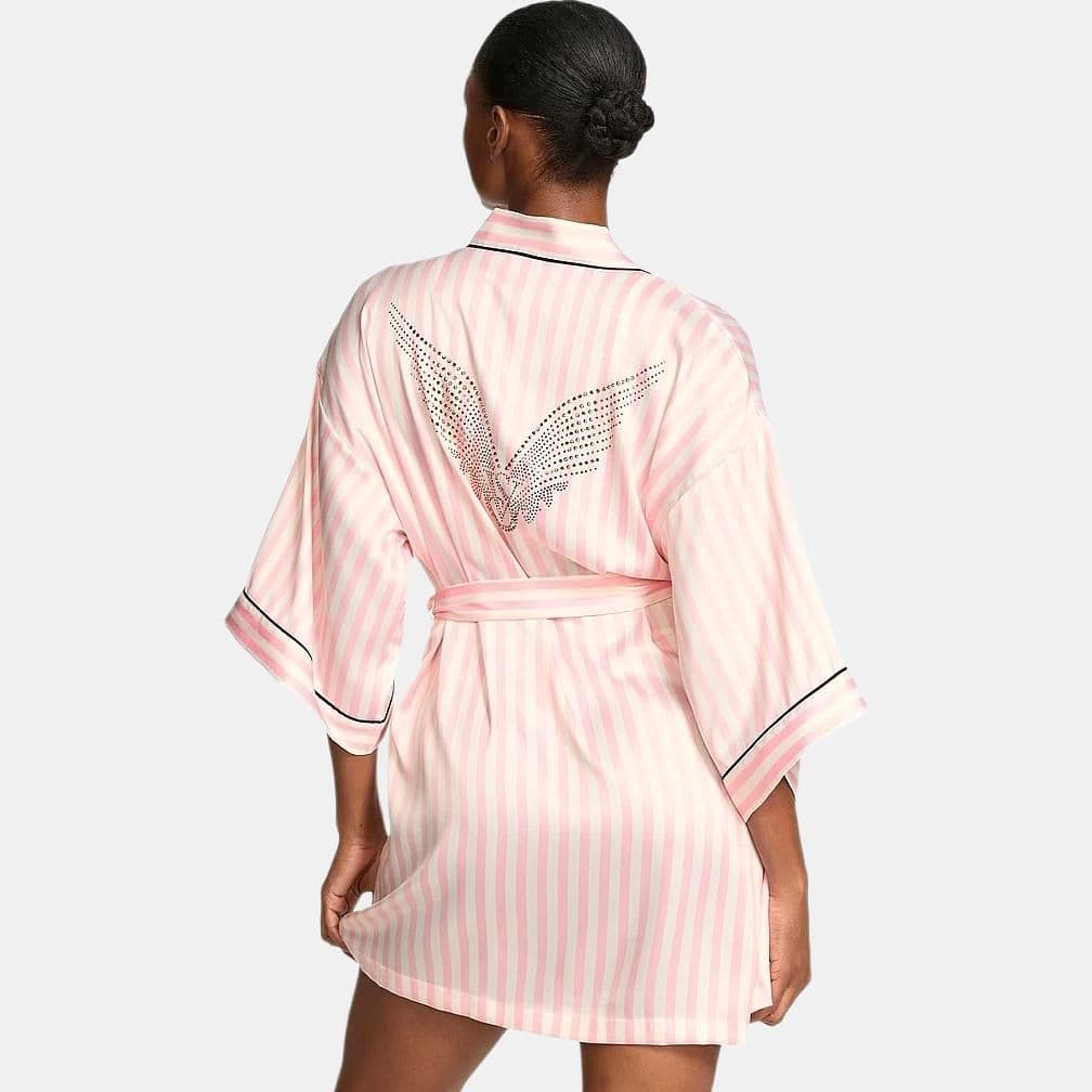 Victoria's Secret Striped Robe