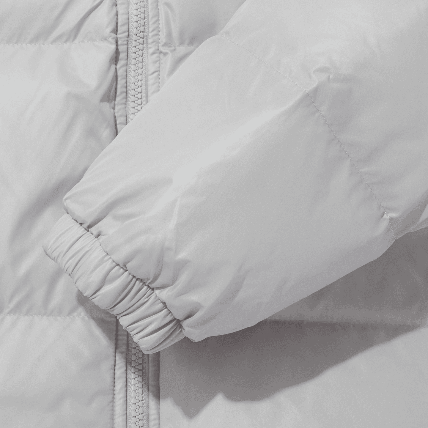 The North Face Nuptse FW23 Light Grey