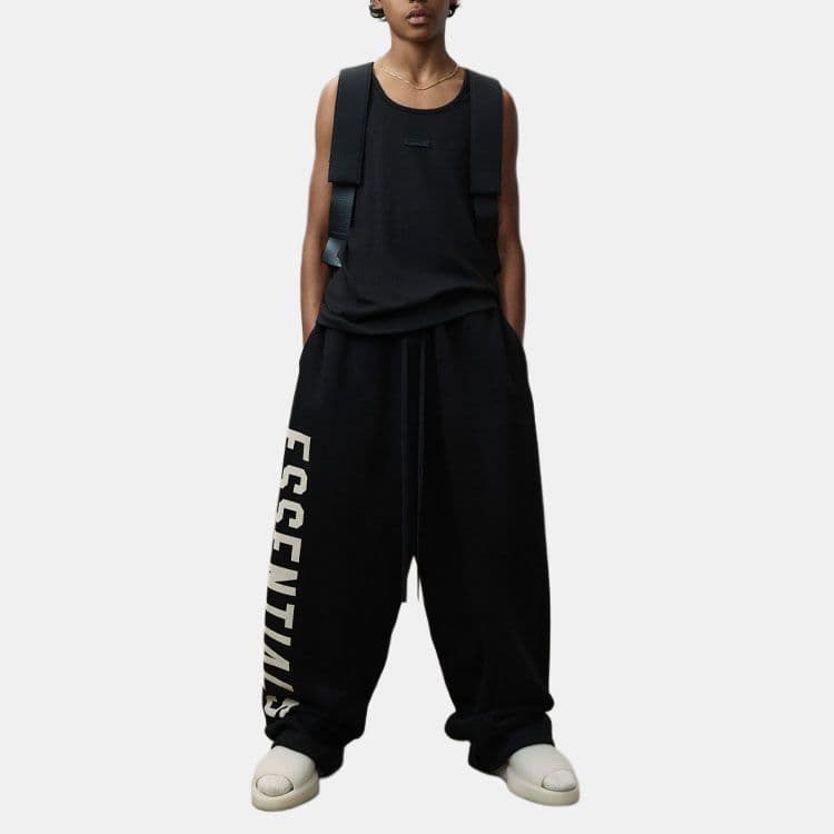 Fear of God Essentials Fleece Relaxed Sweatpant Obsidian Black
