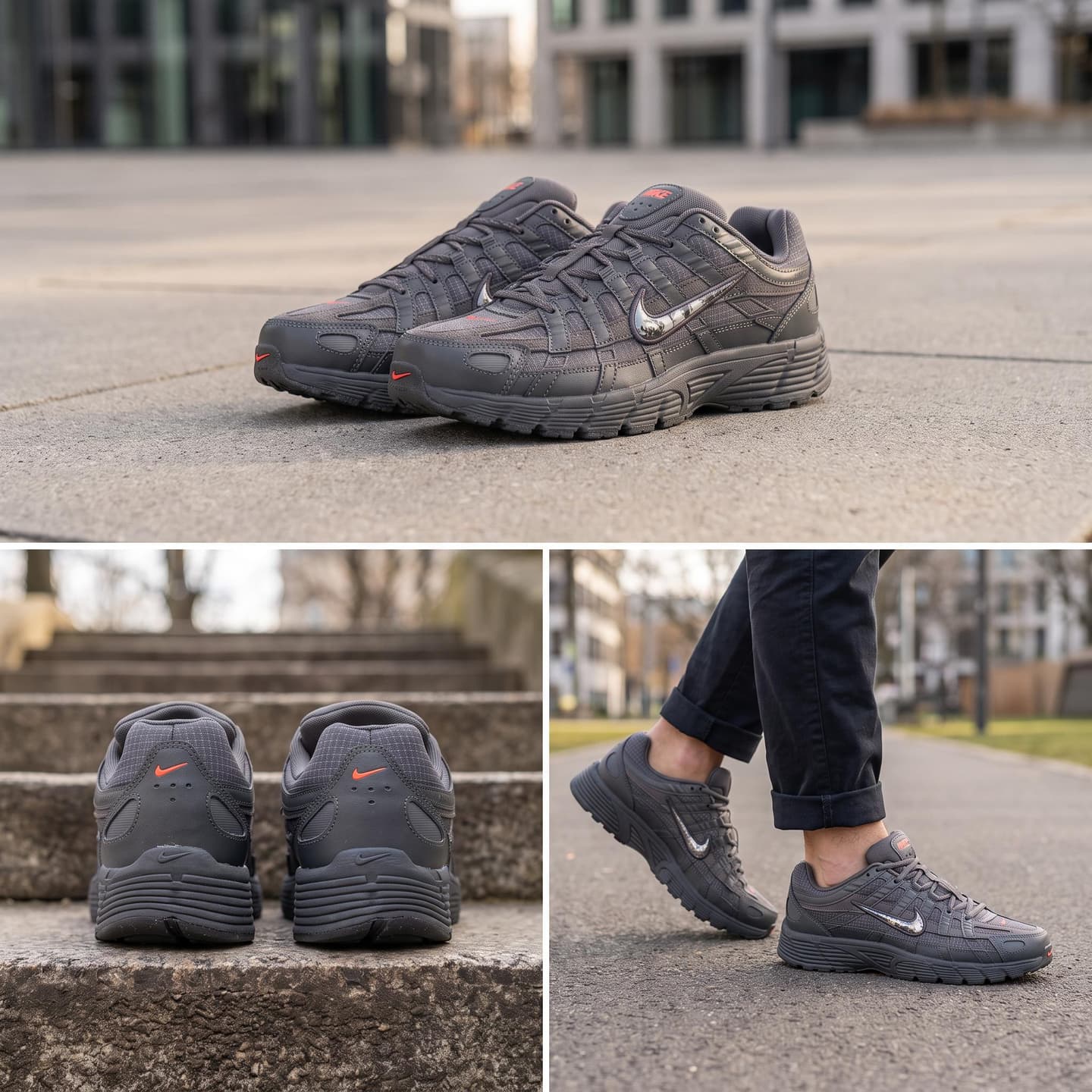 Nike P-6000 Premium Iron Grey