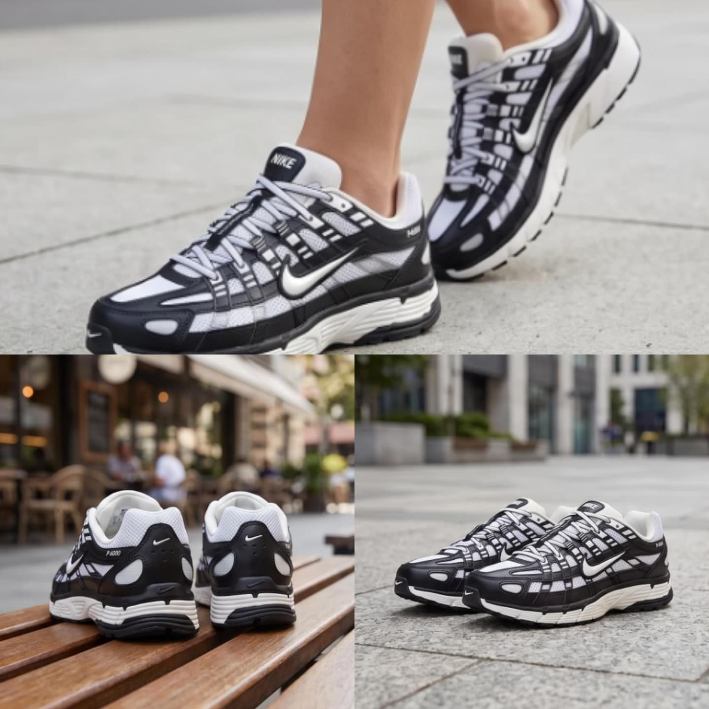 Nike P-6000 Silver Blue
