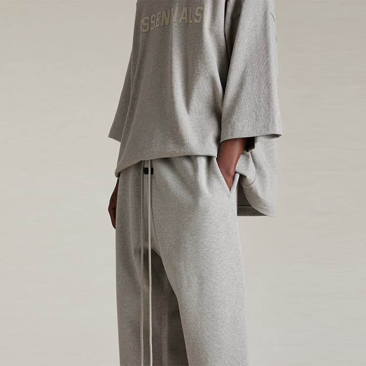 Fear of God Essentials SS24 Sweatpants Dark Heather Oatmeal