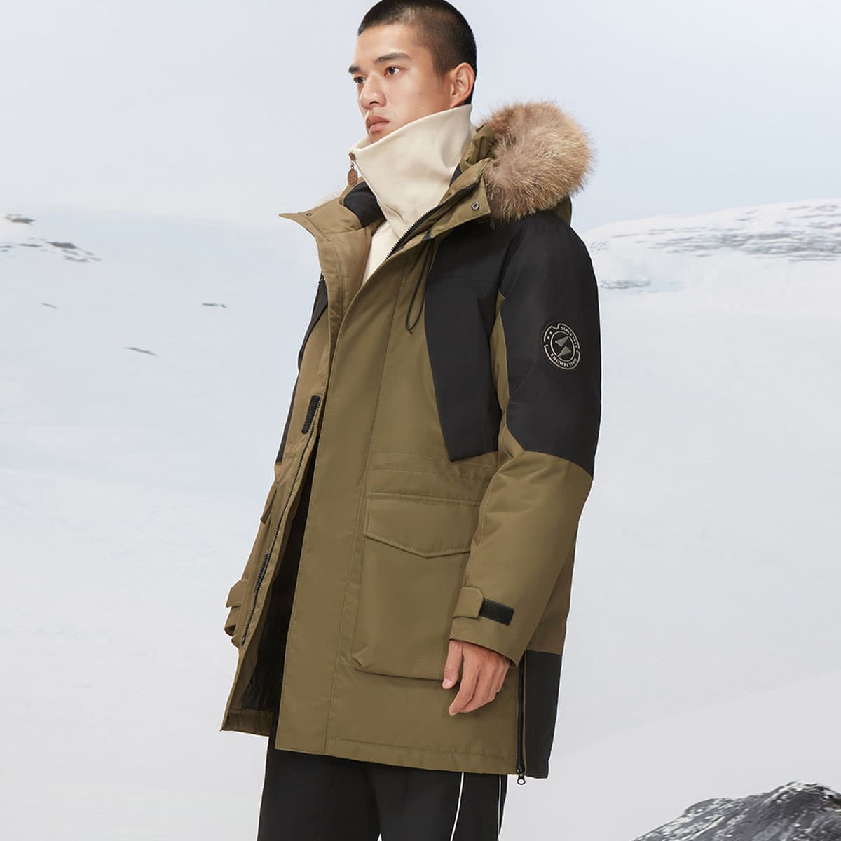 SNOW FLYING Ski Series Down Jacket