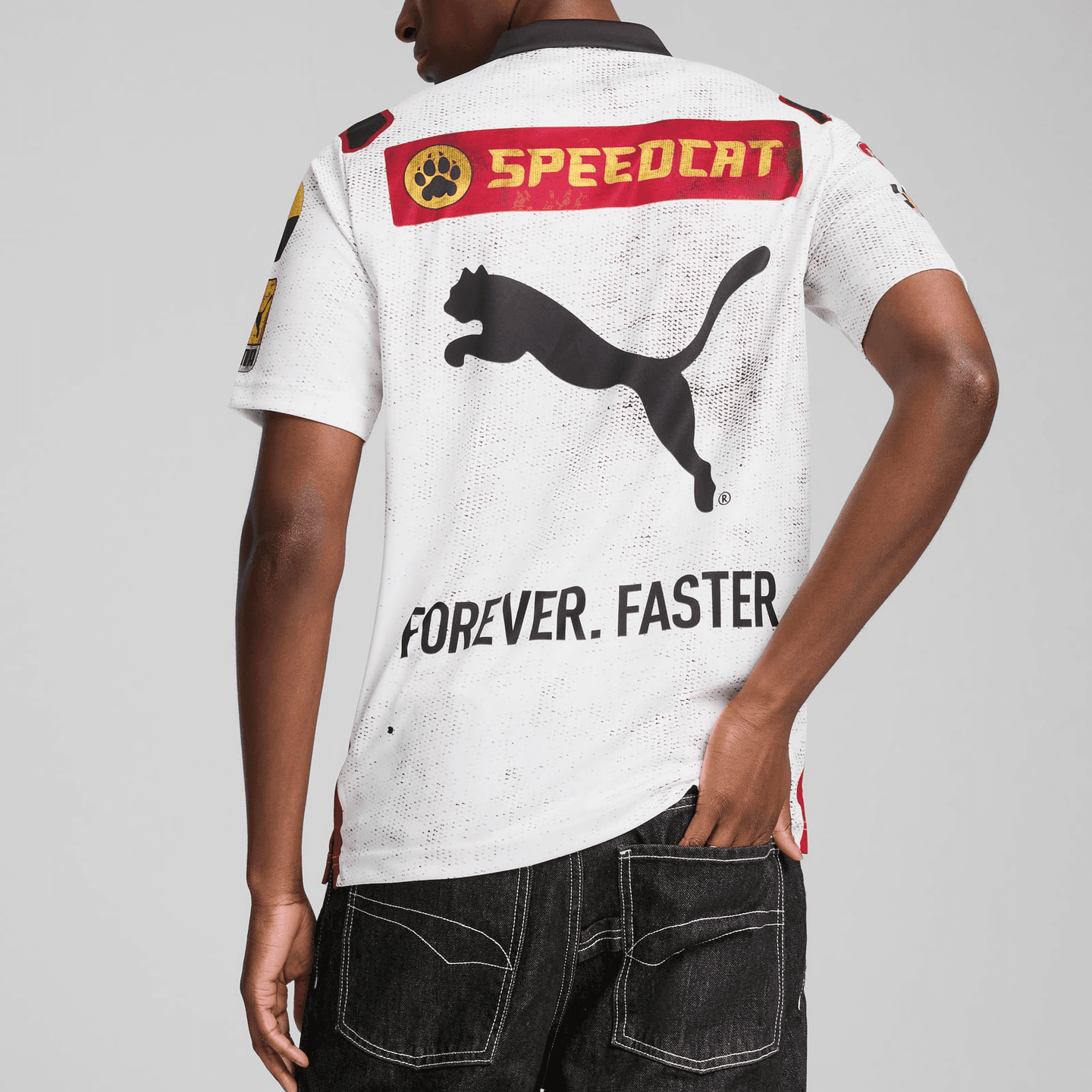 PUMA A$AP Rocky Team Zi Racing Polo White