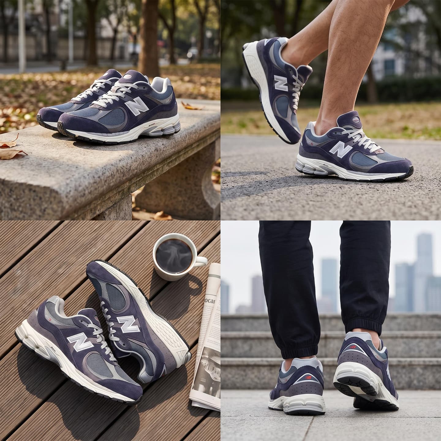 New Balance 2002R Grey Blue