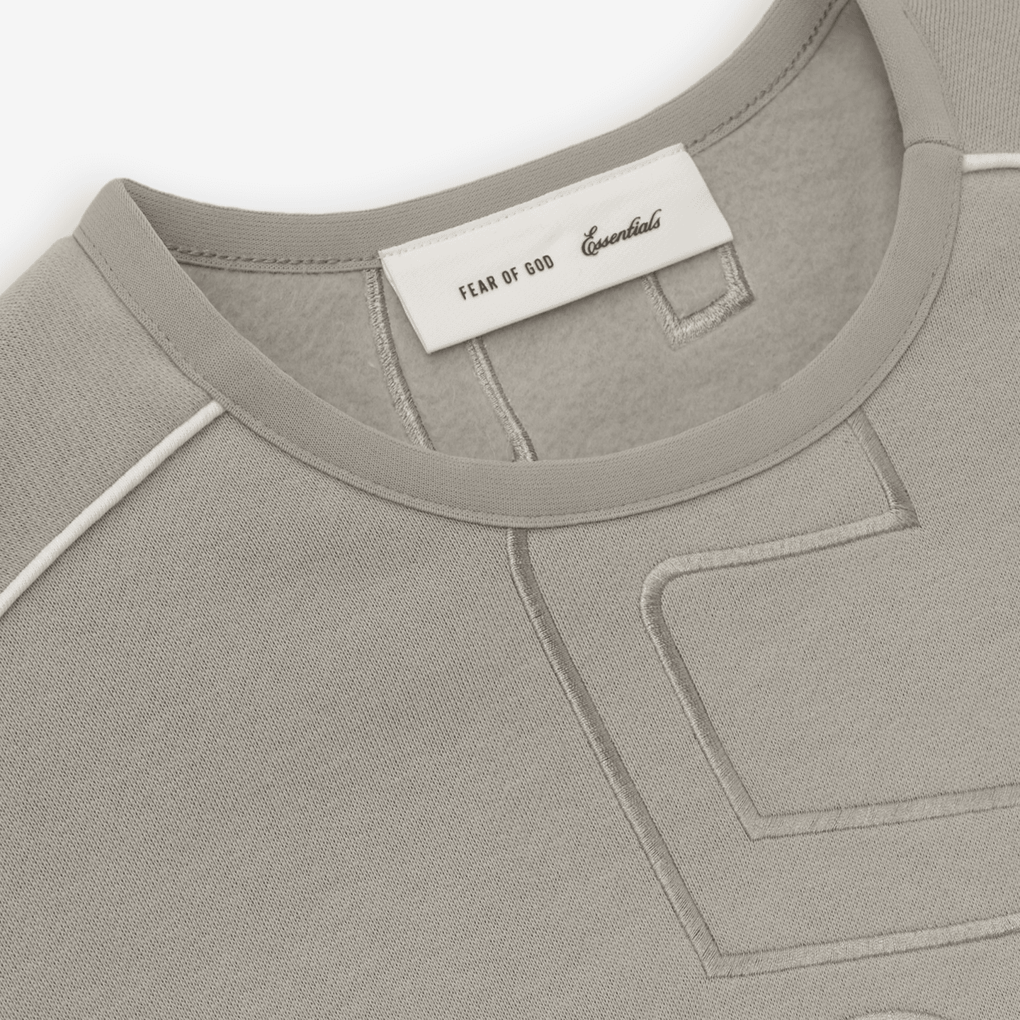 Essentials SS26 ACTIVE TRACE MODERN CREWNECK SWEATSHIRT SEAL