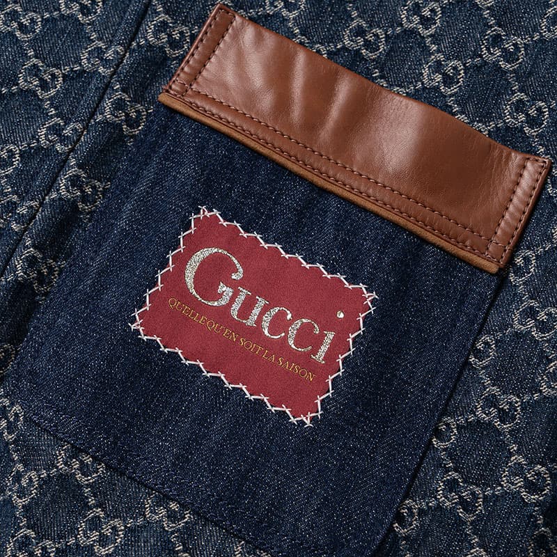Gucci Denim Logo Jacket