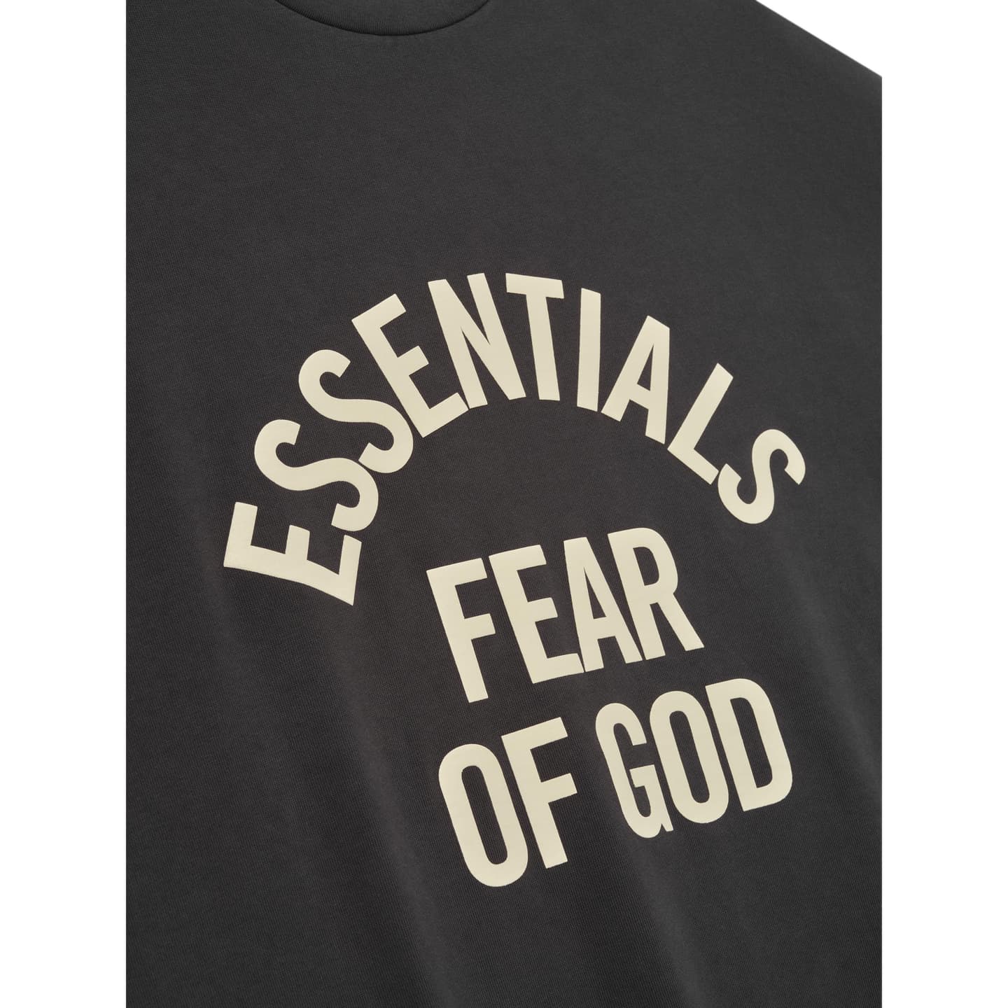 Essentials SS26 CAMPUS 90'S SHORT SLEEVE TEE FADED BLACK T