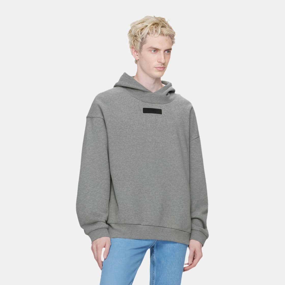 Fear of God Essentials SS24 Hoodie Dark Heather Oatmeal