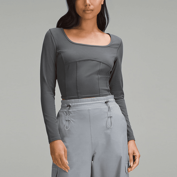 lululemon Waist-Seamed Nulu Long Sleeve Tee
