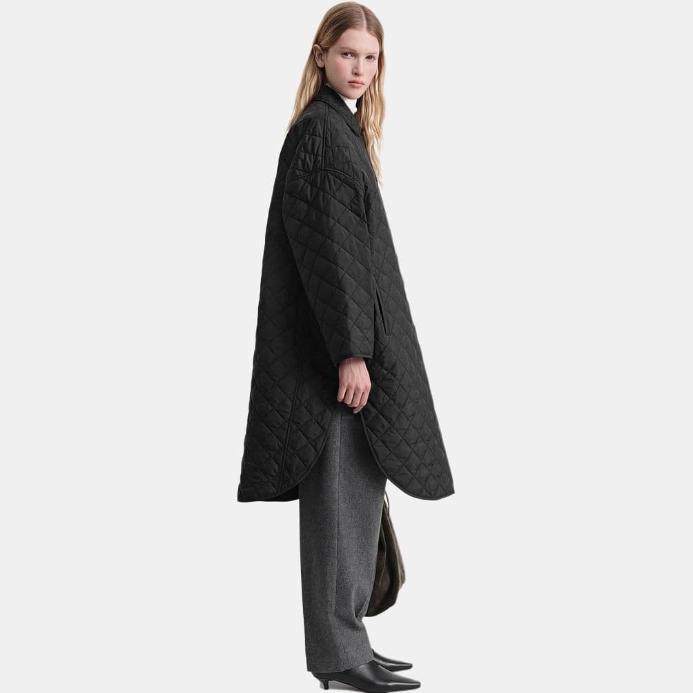 Toteme Quilted Cocoon Coat