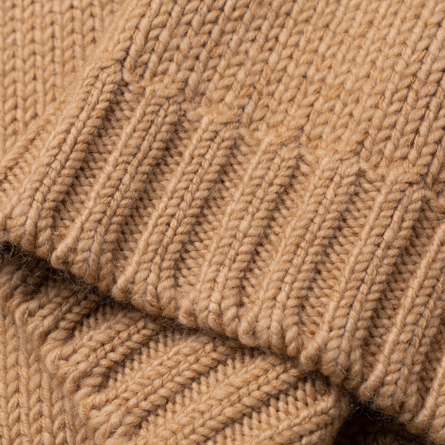 GUCCI FW23 Striped Embroidered Sweater Camel