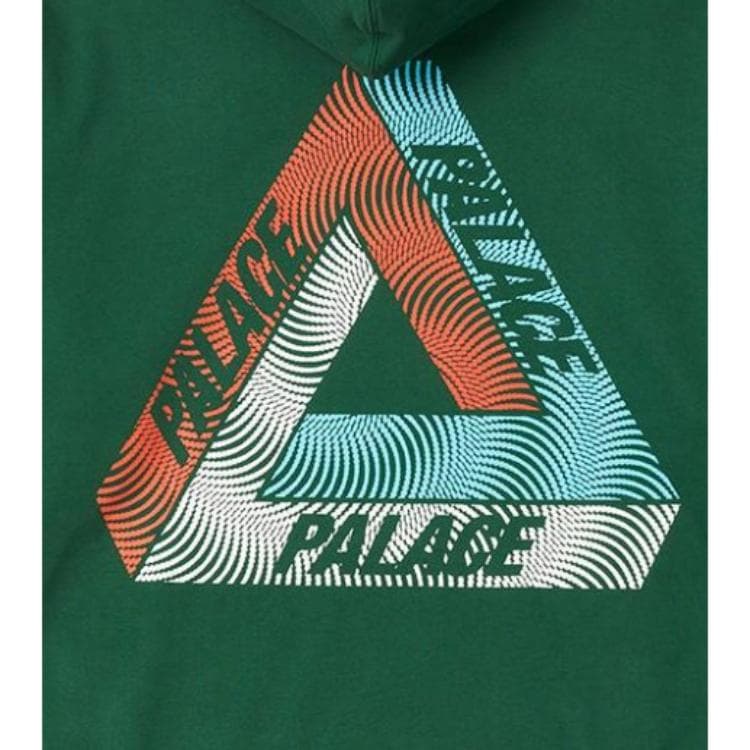 PALACE Swirl Tri-Ferg Hood Green