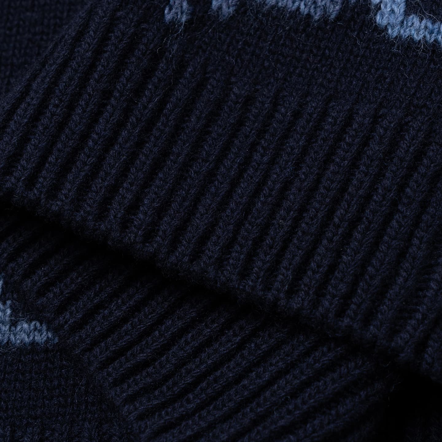 Gucci Knit Pattern Crewneck Sweater Blue