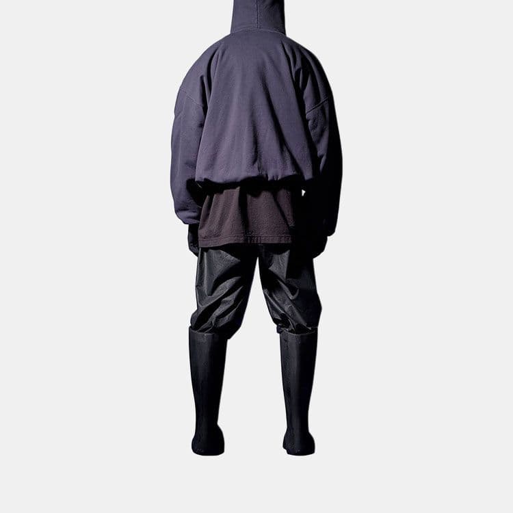 YEEZY x Gap x Balenciaga Logo Hoodie Black