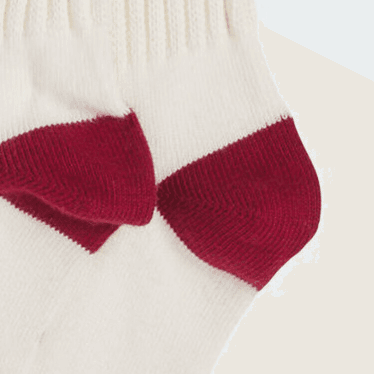 adidas x CLOT Colorblock Ribbed Socks High Crew