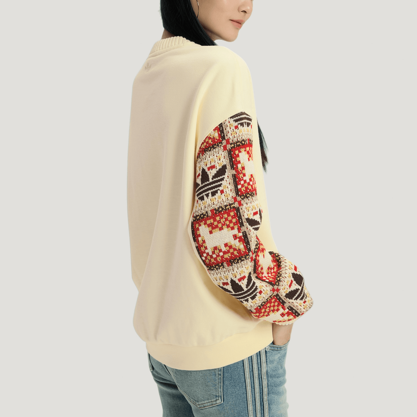 adidas Originals FW25 Crafted Crewneck Sweatshirt