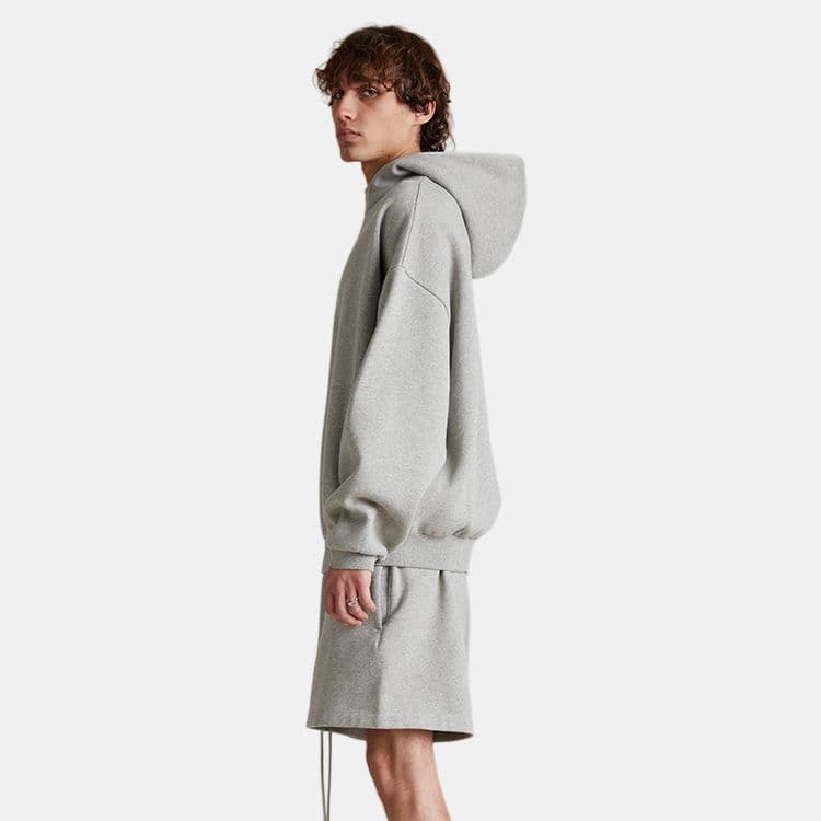 Fear of God Essentials SS24 Hoodie Dark Heather Oatmeal