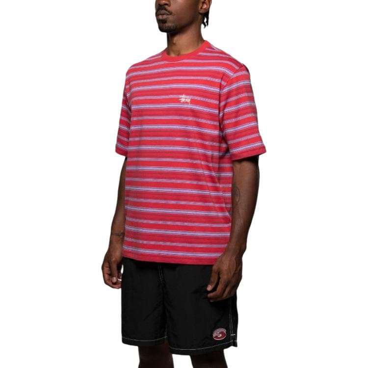 Stussy Retro Loose Stripe Crew Tee